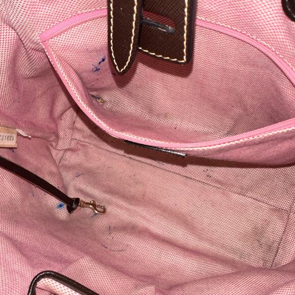 DOONEY & BOURKE Signature Canvas Print Tote Bag - Picture 8 of 10